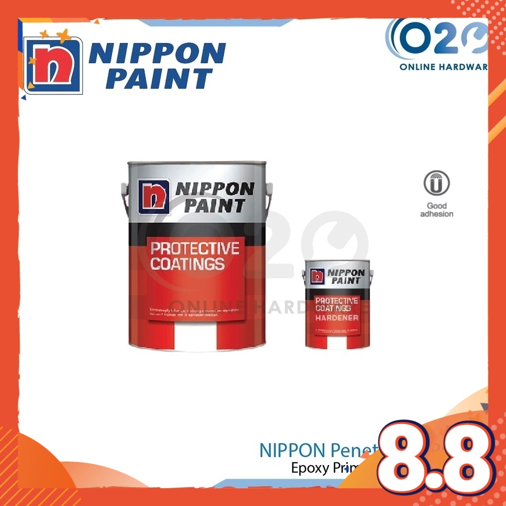 5L Nippon Penetrative Epoxy Primer Cat Paint Painting Sealer Primer