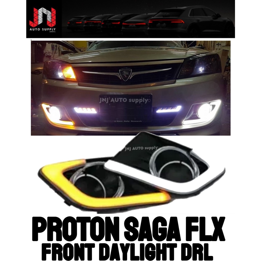 Proton Saga Flx Fl Plug Play Drl Daytime Running Light Daylight Fog