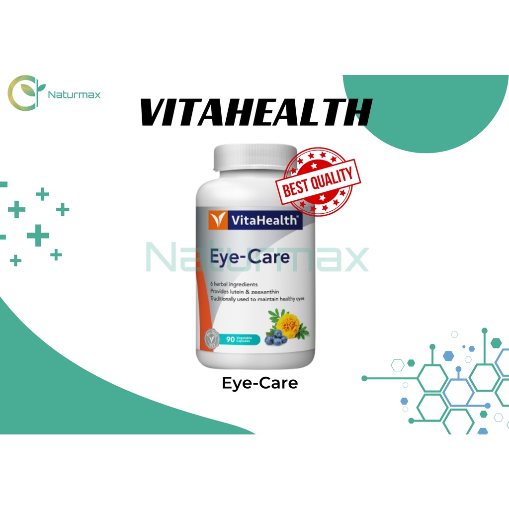 Ready Stock Vitahealth Eye Care Vegetable Capsules S Shopee