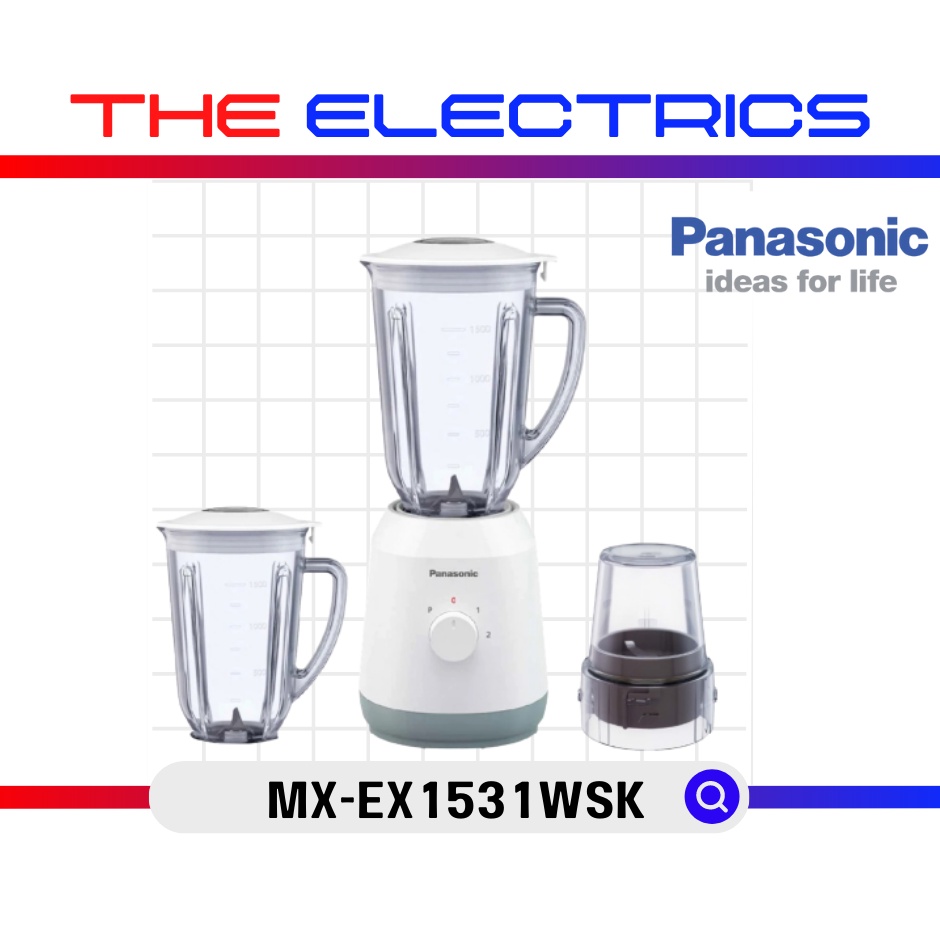 Panasonic L Twin Jug Blender With Dry Mill Mx Ex Wsk Mx Ex