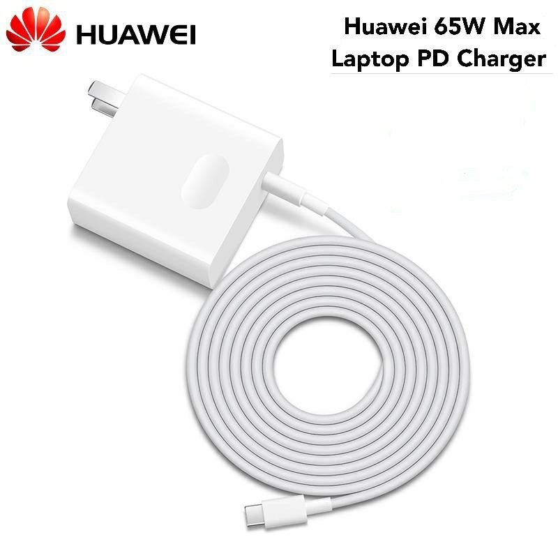 Huawei 65W Charger Matebook Laptop Adapter With Type C To C Usb Cable