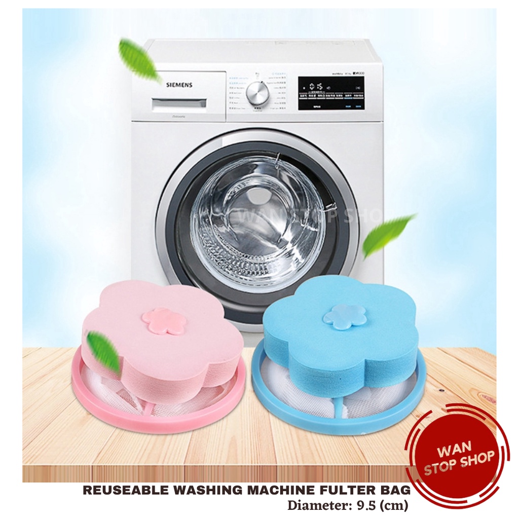 Reusable Washing Machine Filter Bag Dust Remover Laundry Jerseys Wash