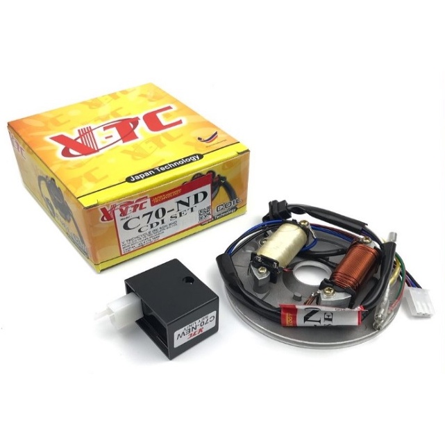 Honda C Nd C Magnet Coil Fuel Coil Cdi Unit Set Vtc Shopee Malaysia