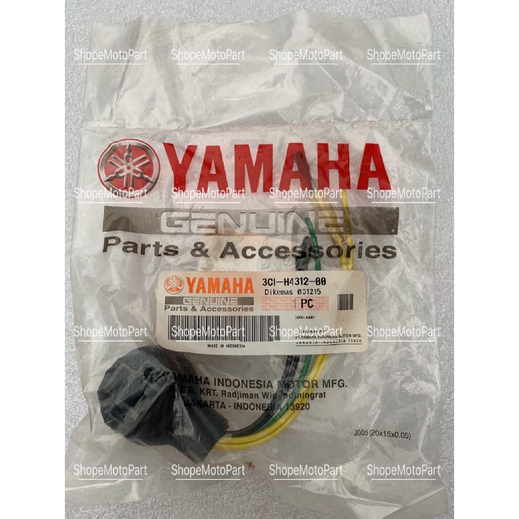 Original Ori Headlamp Socket Head Lamp Soket Yamaha Tzm Tzm