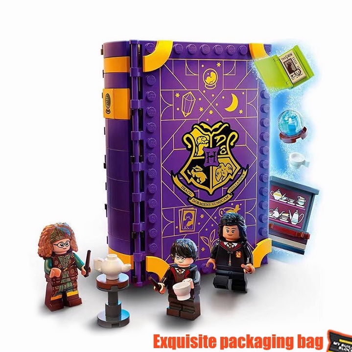 Harry Potter Magic Books Hogwarts Building Blocks Charms Divination