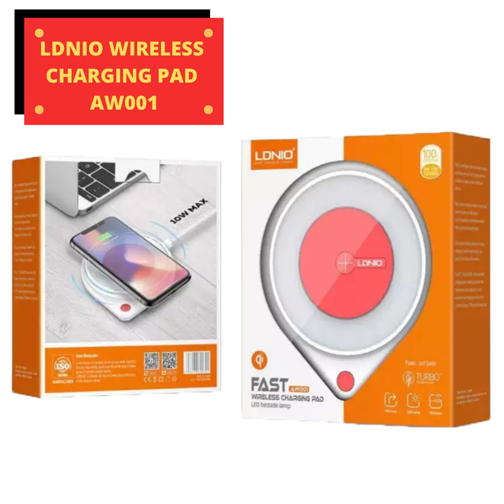 LDNIO WIRELESS CHARGING PAD AW001 Shopee Malaysia