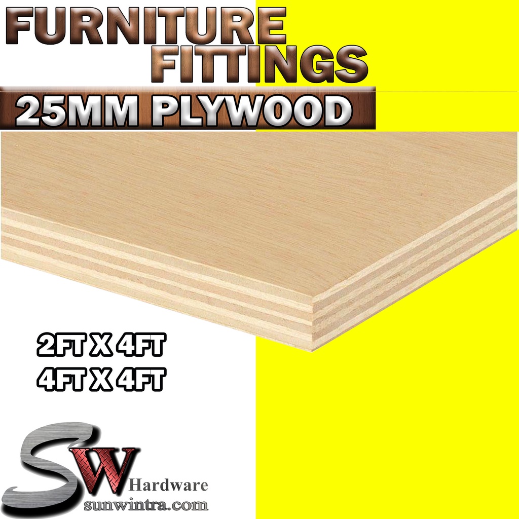 Sw Hardware Mm Plywood Timber Panel Wood Board Sheet Papan Plywood