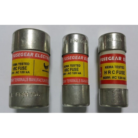 FUSEGEAR ELECTRIC Cut Out Fuse Links Type FL FRH Shopee Malaysia