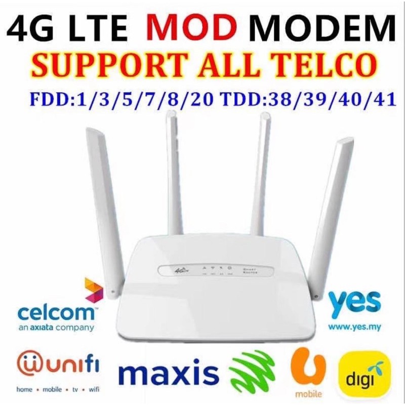 Modified G Lte Cpe Router Modem Unlocked Unlimited Hotspot Wifi