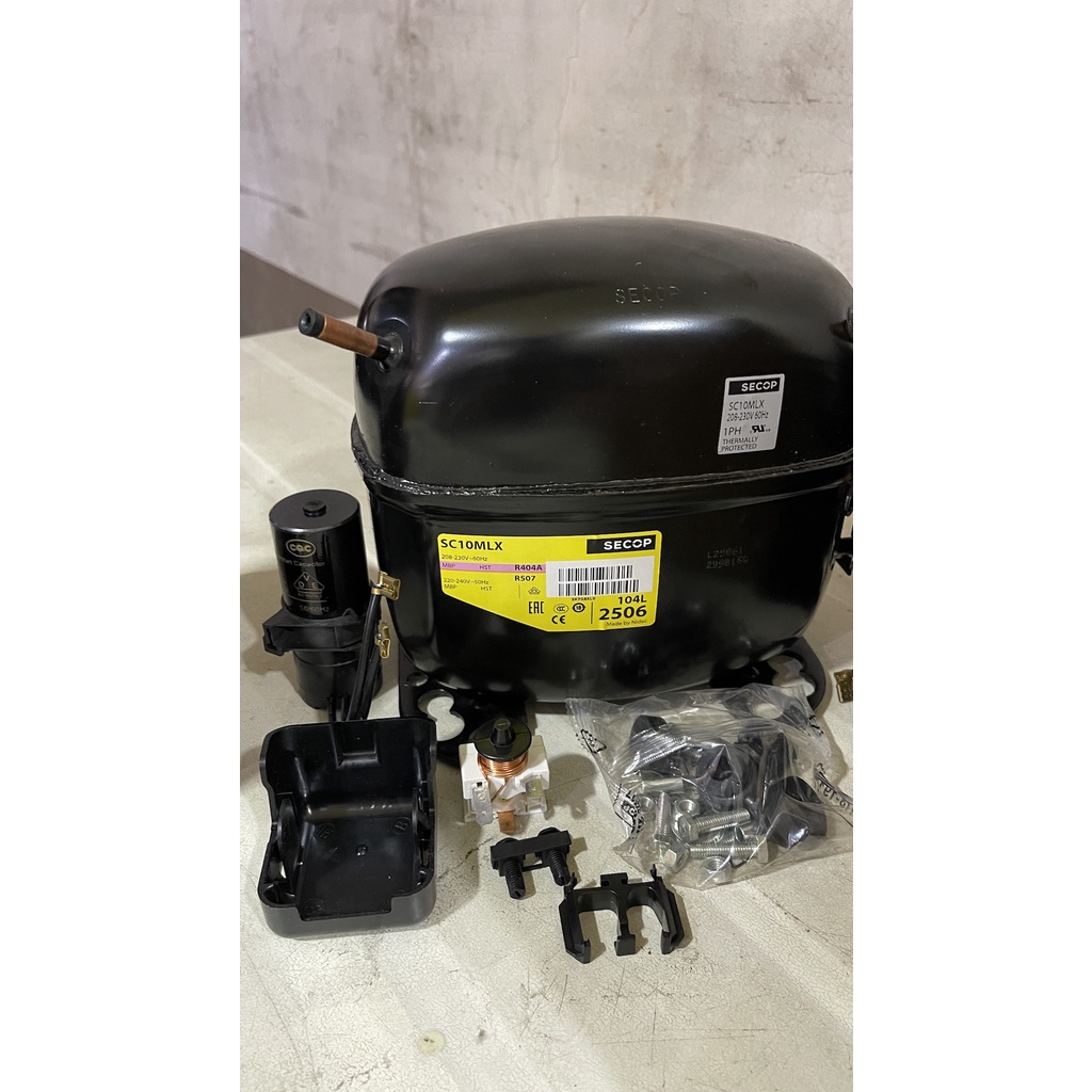 SECOP Danfoss Model SECOP SC10MLX R404a R507 60hz Compressor Shopee