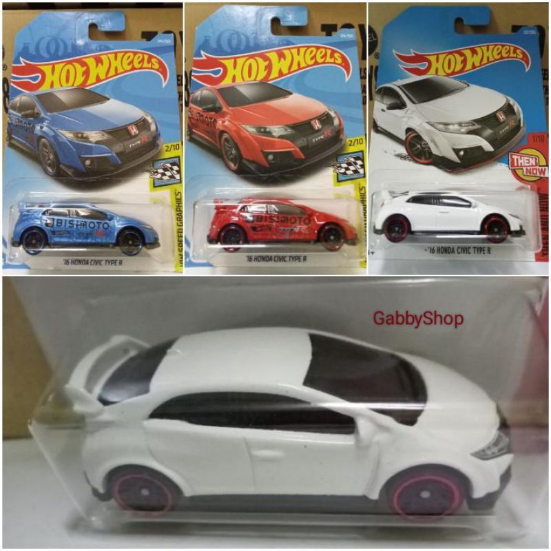 Hot Wheels HONDA CIVIC TYPE R Shopee Malaysia