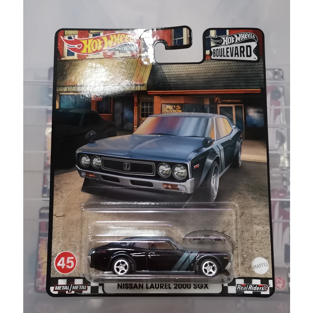 Hot Wheels 2022 Boulevard Mix J Nissan Laurel 2000 SGX Shopee Malaysia