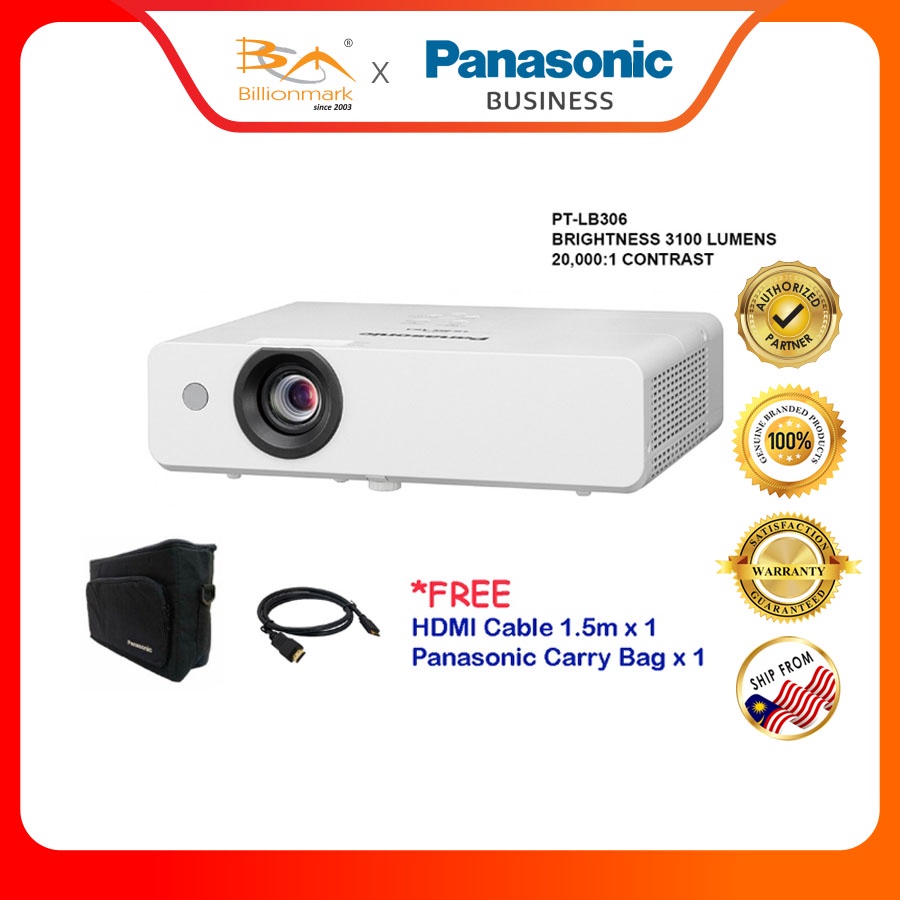 Ready Stock Panasonic New Series Lcd Projector Pt Lb Lb Xga