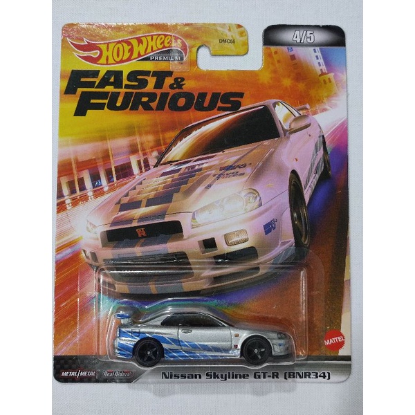 Hot Wheels FnF Nissan Skyline GT R R34 Minor Softcorners Dent Crease