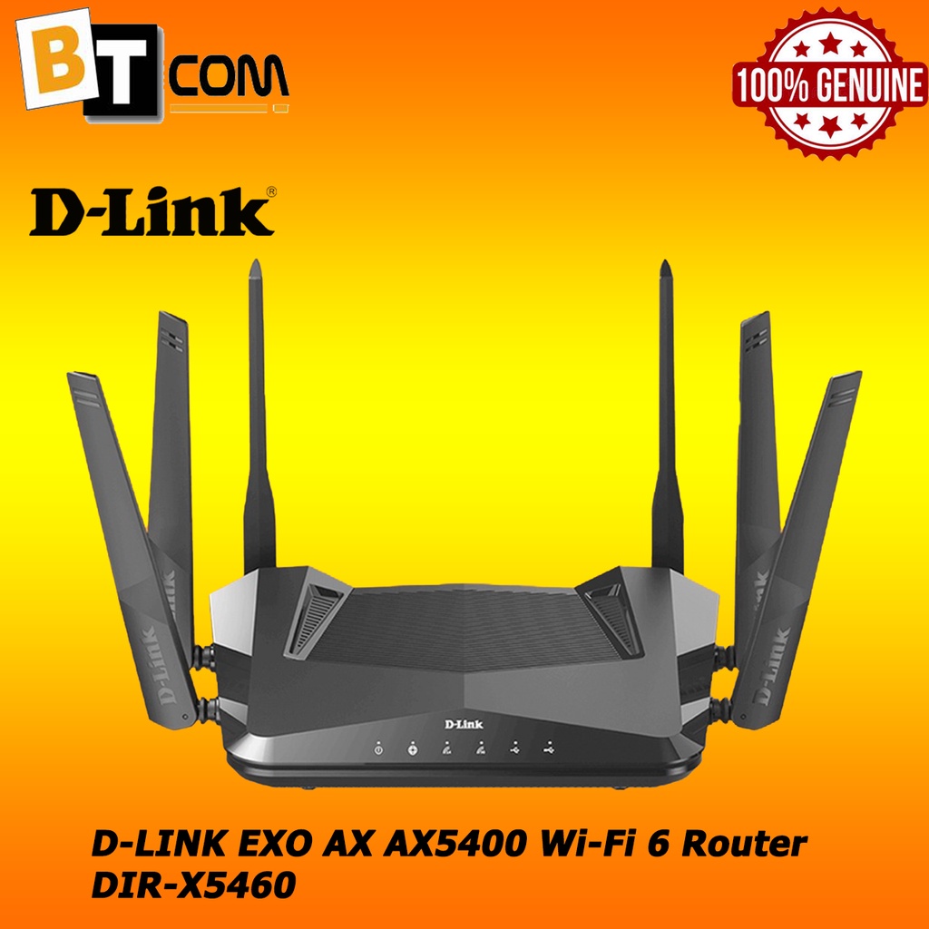 D LINK EXO AX AX5400 Wi Fi 6 Router DIR X5460 Shopee Malaysia