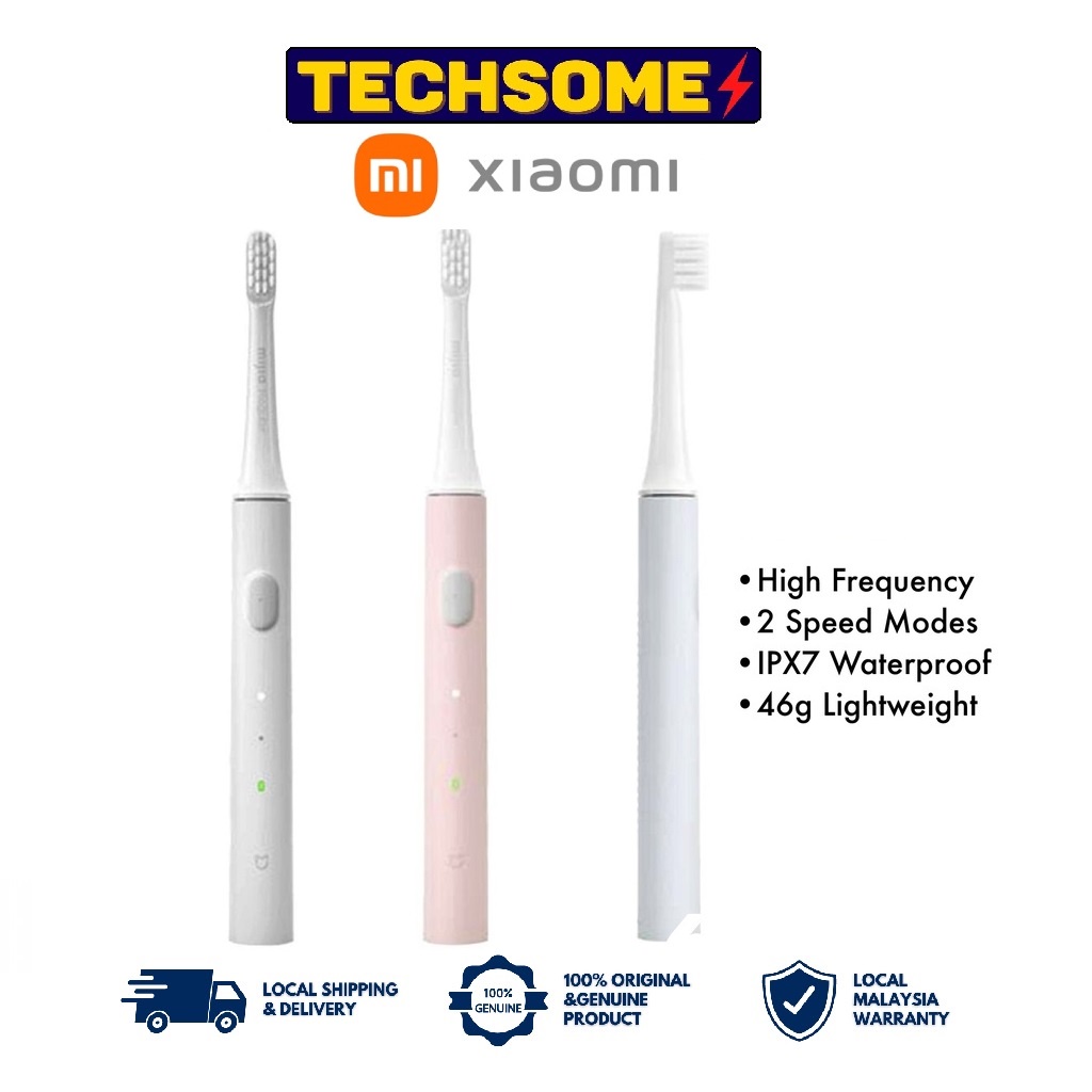 Original Xiaomi Mijia T Sonic Electric Tooth Brush Adult Waterproof