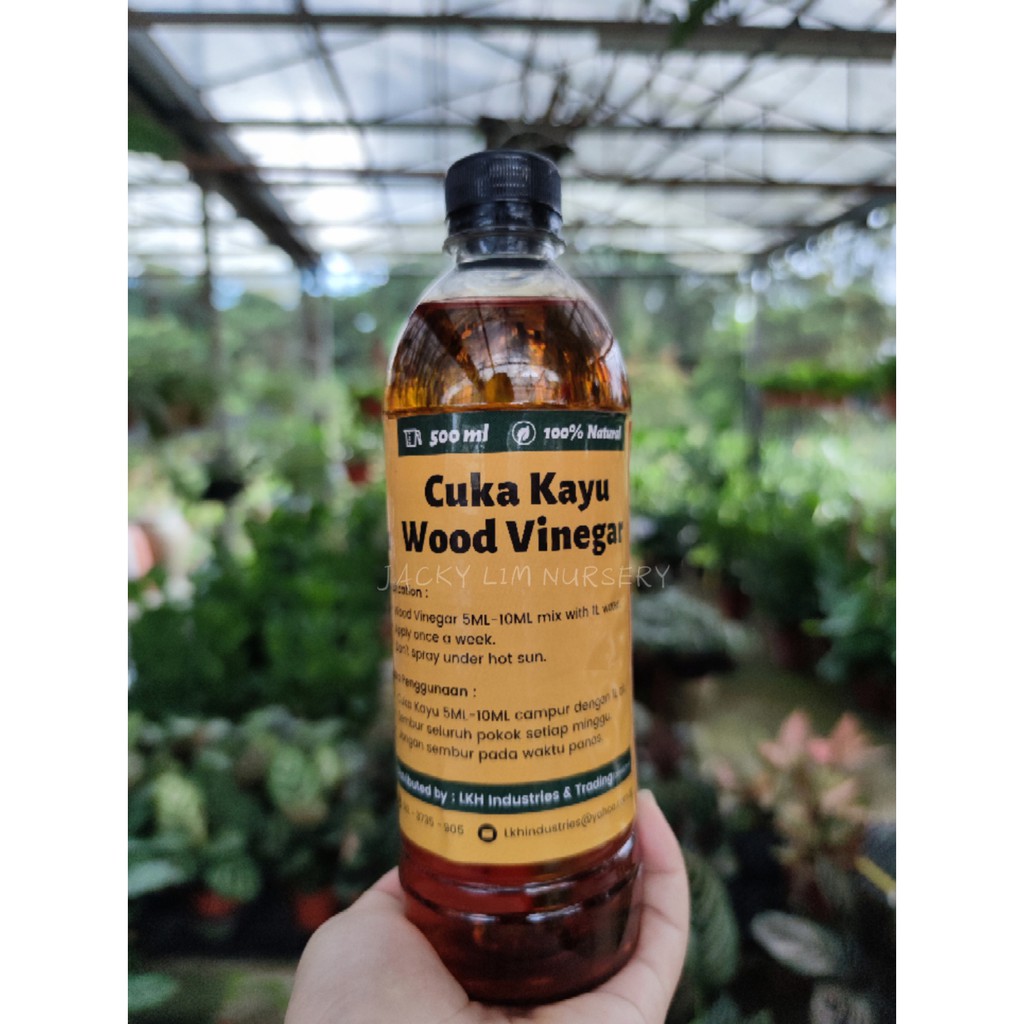 CUKA KAYU NATURAL WOOD VINEGAR 木醋 100 ORGANIK ASLI 500ML Shopee Malaysia