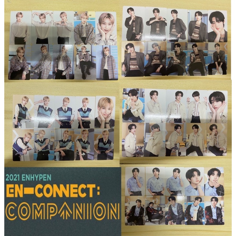 ENHYPEN EN CONNECT COMPANION Trading Card Set Shopee Malaysia