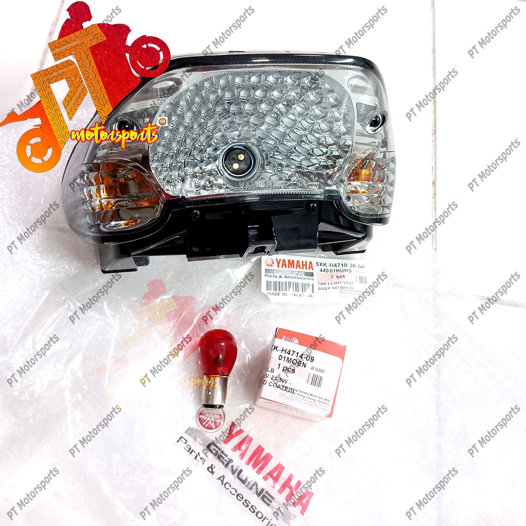 Yamaha Z Zr Y Z Y Zr Tail Lamp Lampu Belakang With Bulb Red