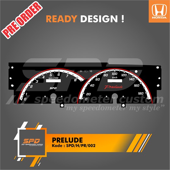 Preorder Custom Faceplate Overlay Panel Instrument Cluster Meter