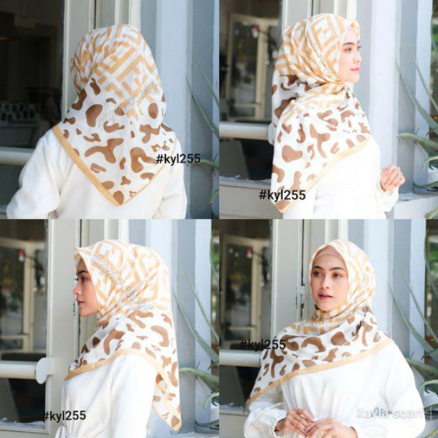 Premium Laser Cut Hijab Rectangular Hijab Wirma Motif Rectangular Hijab