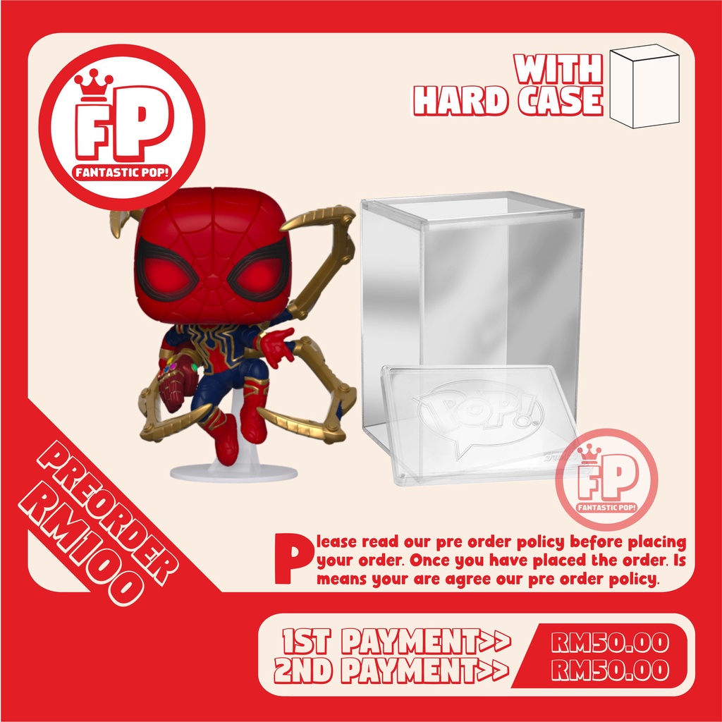 Funko Pop Marvel Avengers Endgame Spider Man Iron Spider