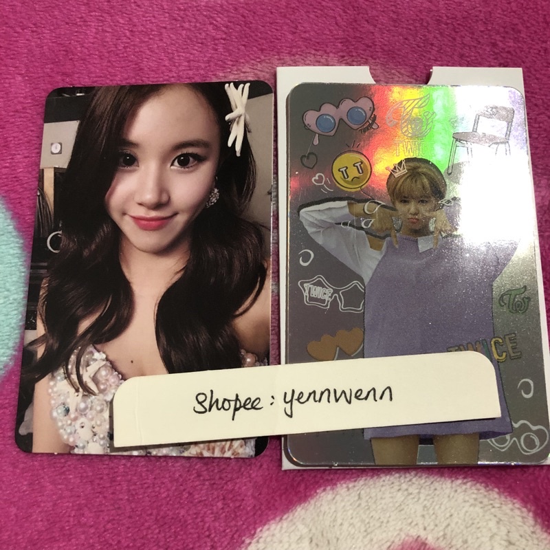 Twice Twicecoaster Lane Tt Official Photocard And Hologram Card