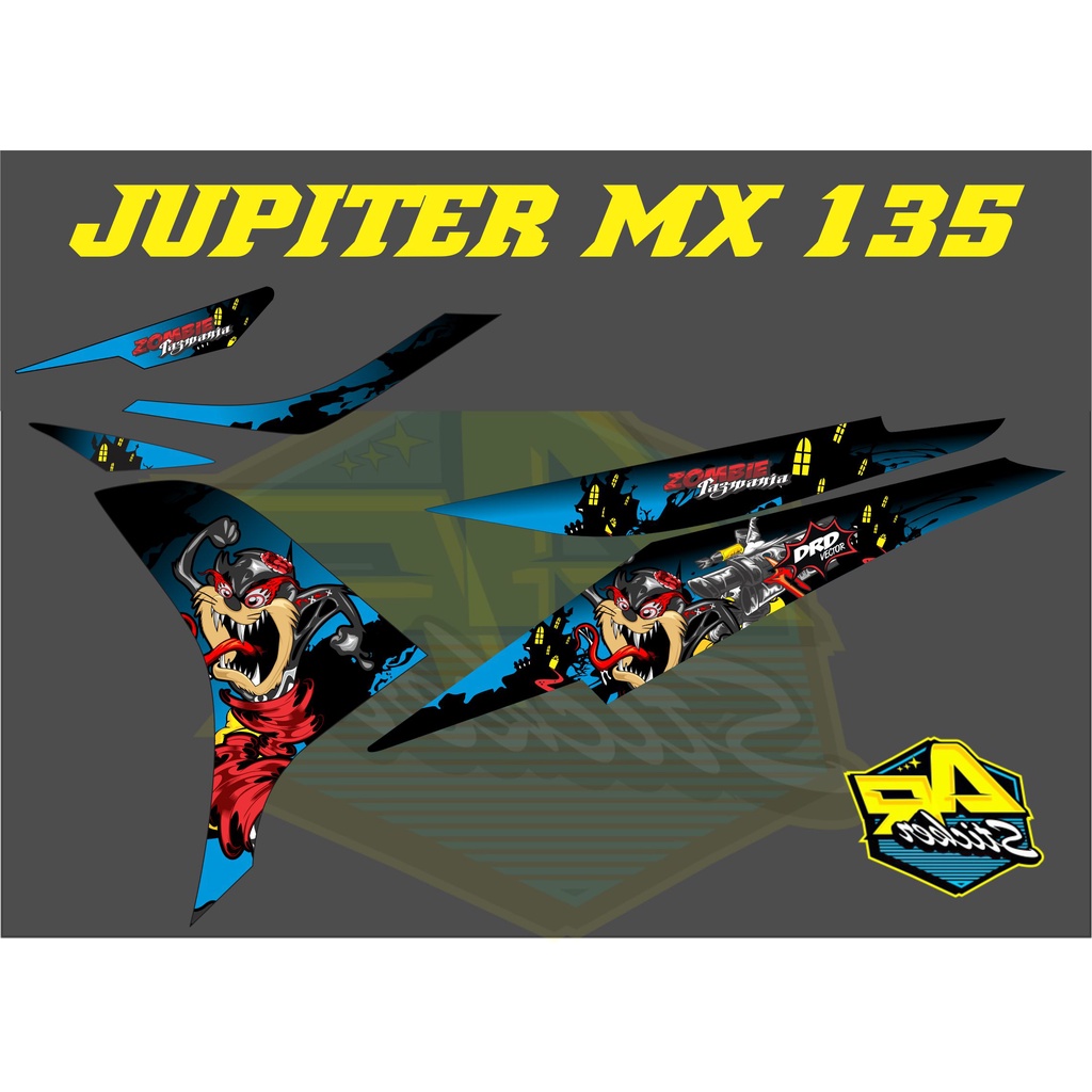 Striping Jupiter Mx 135 Striping Mx New Sticker Jupiter Mx Stripping