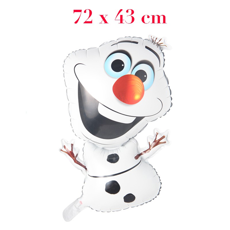 READY STOCKFrozen Olaf Foil Helium Balloon Birthday Party Decoration