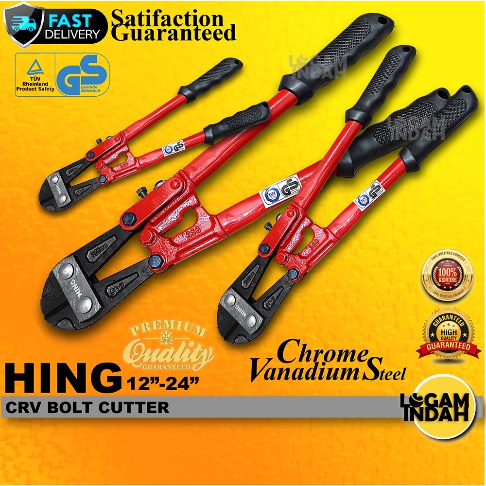 HEAVY DUTY CRV BOLT CUTTER GUNTING BESI DAWAI BOLT CLIPPER 14 18