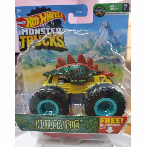 HOT WHEELS MONSTER TRUCKS MOTOSAURUS Shopee Malaysia