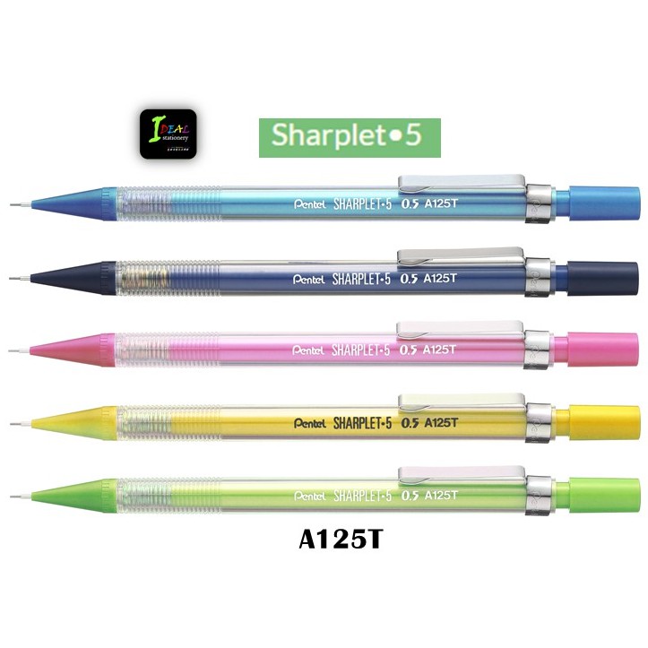 Pentel Sharplet 5 Automatic Pencil A125T 0 5mm Per Pc Shopee Malaysia