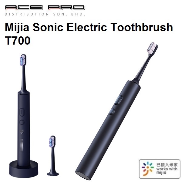 Xiaomi Mijia Sonic Electric Toothbrush T Soft Bristles Led Screen