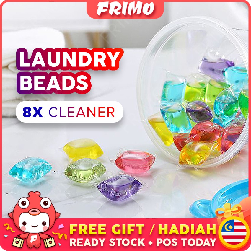 Ready Stockfrimo Cloth Washing Bullet Beads Fragrance Detergent Cube