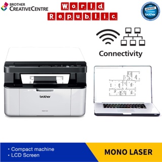 Brother Dcp W Laser Printer Wireless Multi Function Monochrome