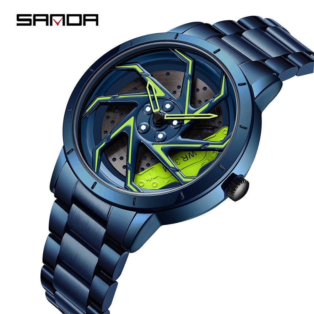 Sanda New Trend Personality Rotating Watch Fashion Luxury Quartz Watch