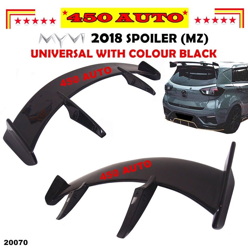 Perodua Myvi Ll Universal Car Mz Rear Spoiler