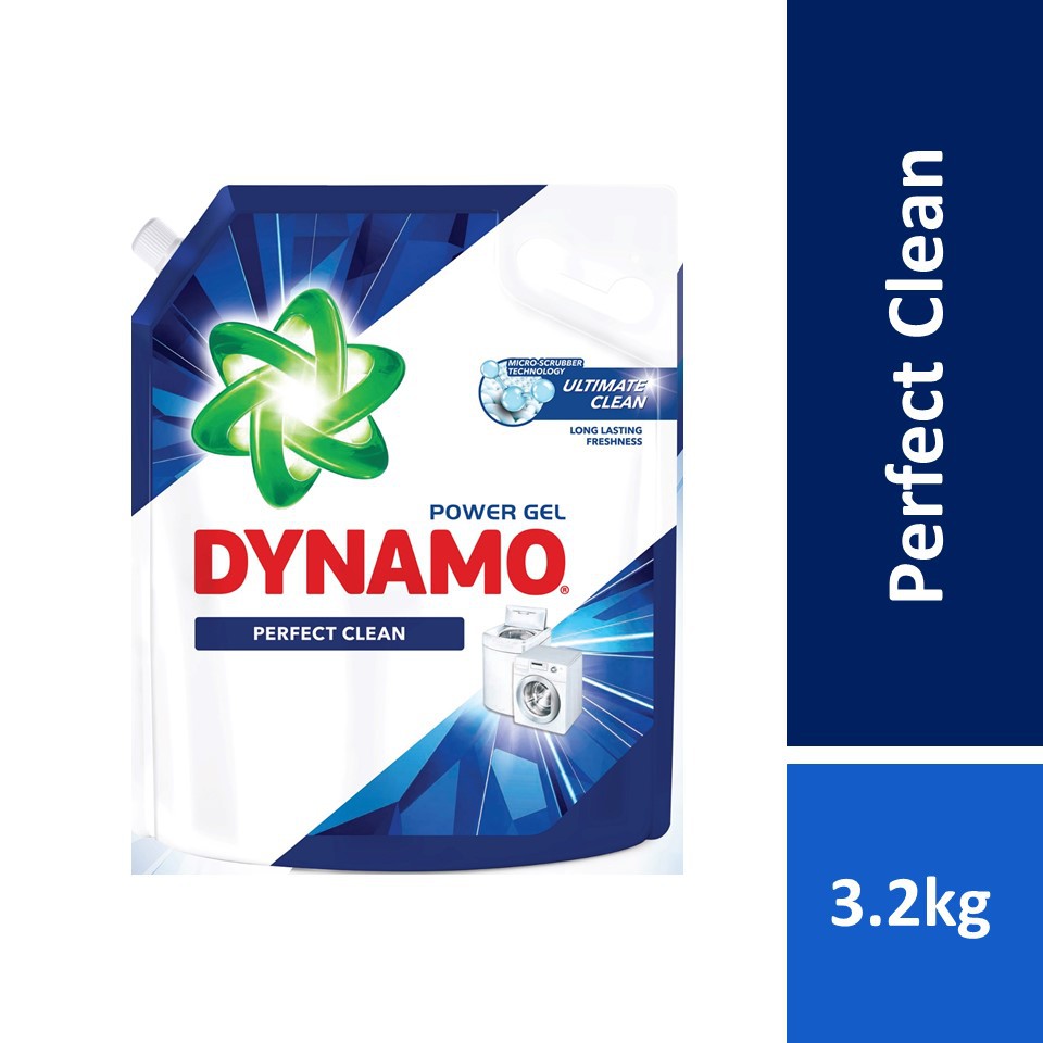 Dynamo Power Gel Perfect Clean Concentrated Liquid Detergent Kg