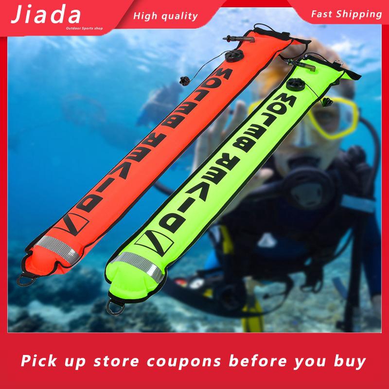 5FT High Visibility Inflatable Scuba Diving SMB Surface Signal Marker