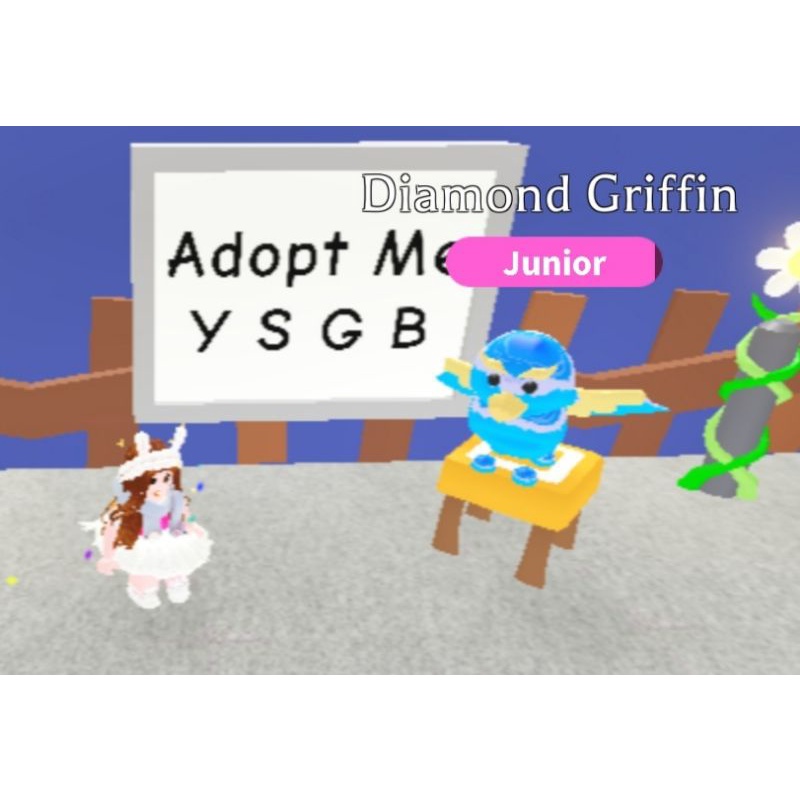 Diamond Griffin Pet Adopt Me Roblox Fr Nfr Shopee Malaysia