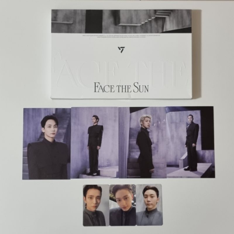 SEVENTEEN Face The Sun Ep1 Control Album Postcard PC Shopee Malaysia