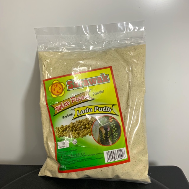 Sarawak White Pepper Pepper Powder G Serbuk Lada Putih