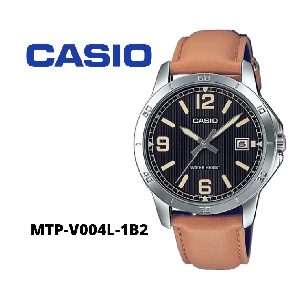 Casio Analog Men S Watch Mtp V L Shopee Malaysia