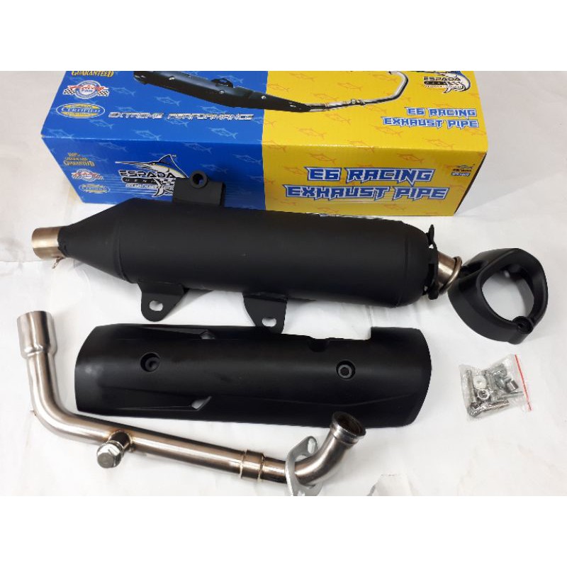 YAMAHA NVX155 NVX 155 AEROX RACING EXHAUST E4 28MM ESPADA EKZOS PIPE