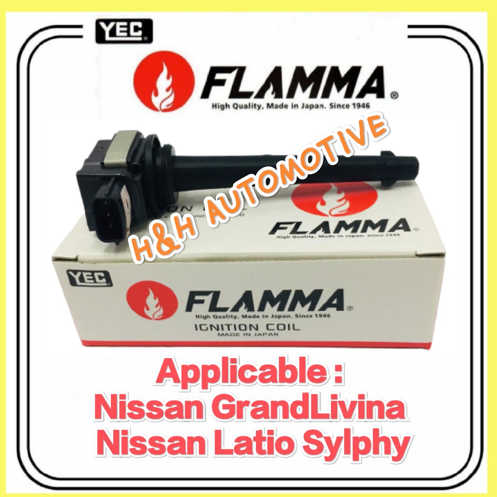 Yec Ignition Plug Coil For Nissan Grand Livina Latio Sylphy Igc F