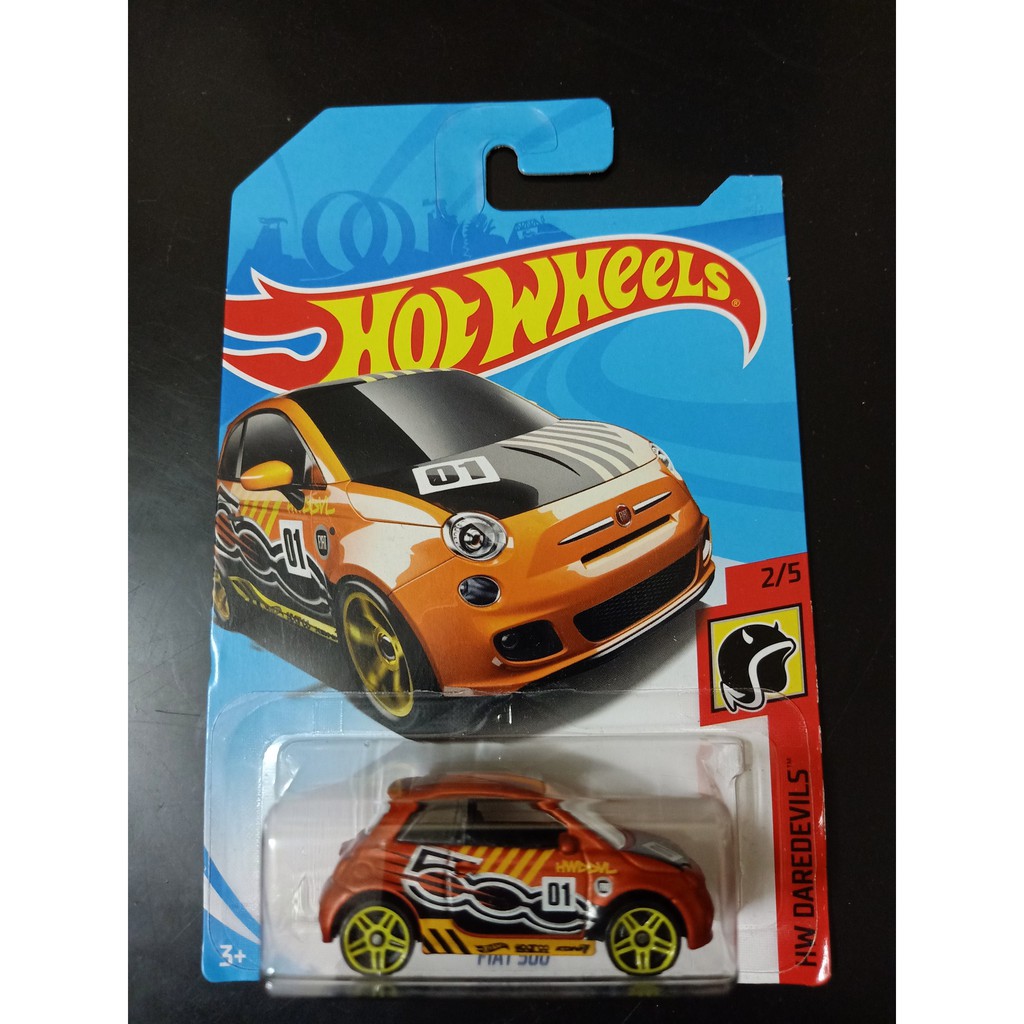 Hot Wheels Fiat 500 Daredevils Shopee Malaysia