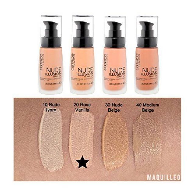 CATRICE NUDE ILLUSION FOUNDATION 30ML Shopee Malaysia