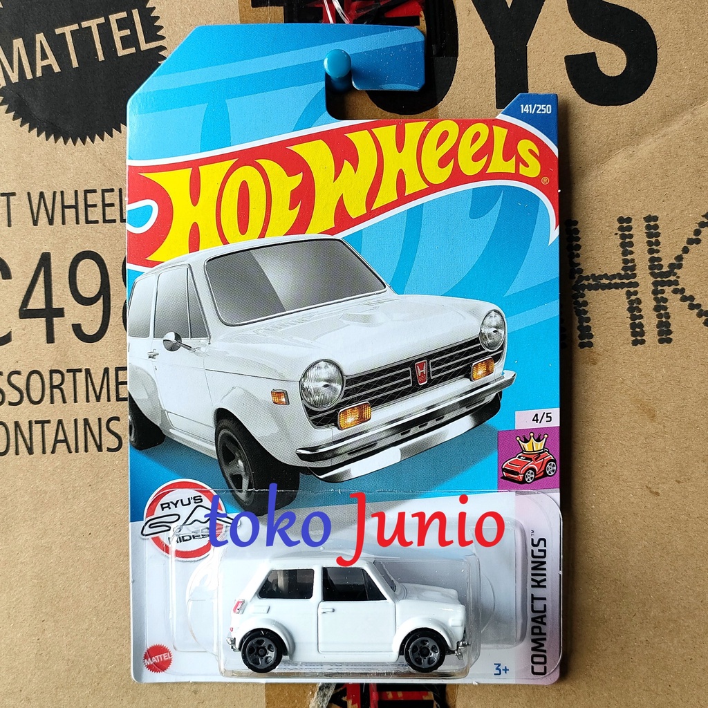 PUTIH Hot Wheels Custom 70 Honda N600 White Shopee Malaysia