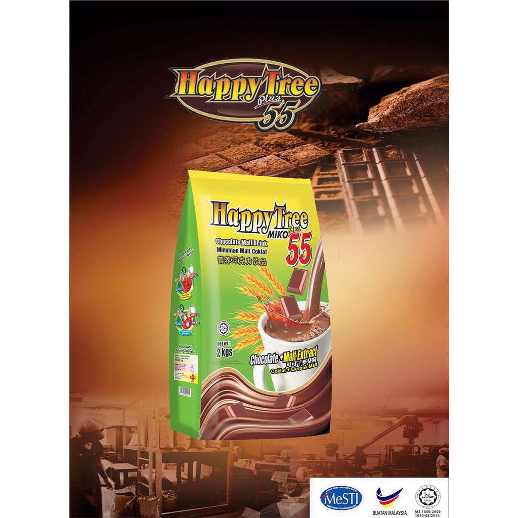 HAPPY TREE MIKO CHOCLLATE MALT DRINK 1KG Shopee Malaysia