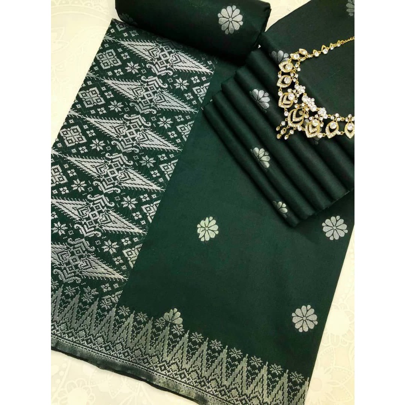 Kain Pasang Songket Tenun Bunga Tabur Exclusive Shopee Malaysia